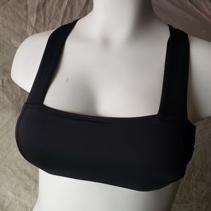 Black swimsuit/ bikini top small